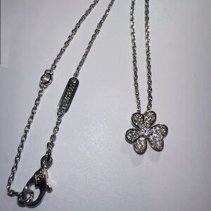 Silver Clover Pendant Necklace mini model